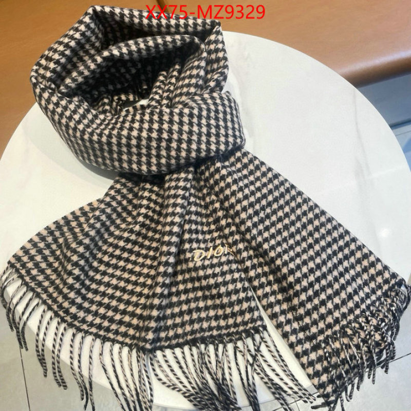 Scarf-Dior top brands like ID: MZ9329 $: 75USD