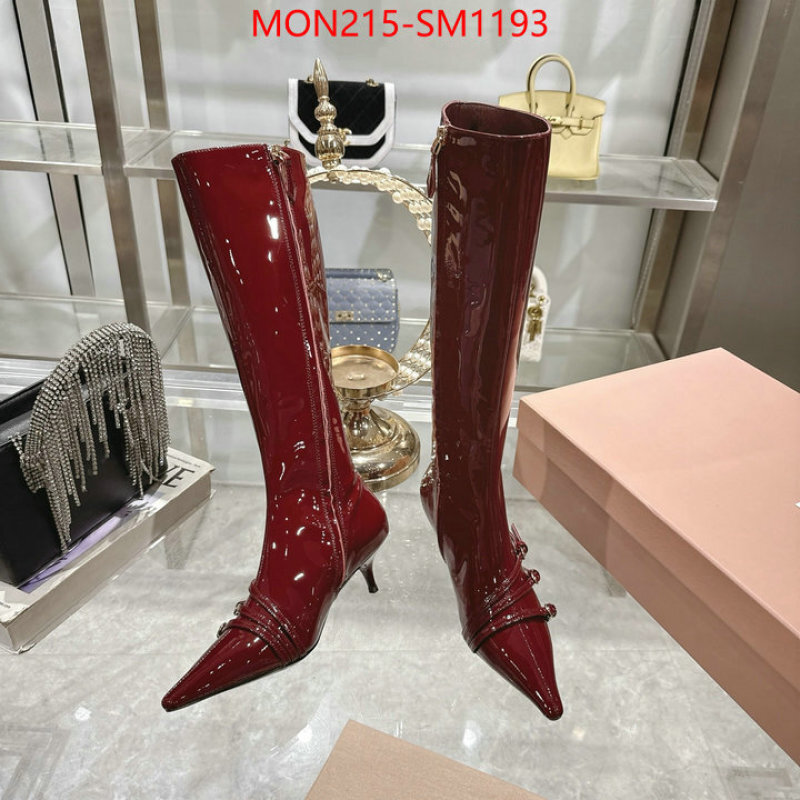 Women Shoes-Miu Miu mirror copy luxury ID: SM1193 $: 215USD
