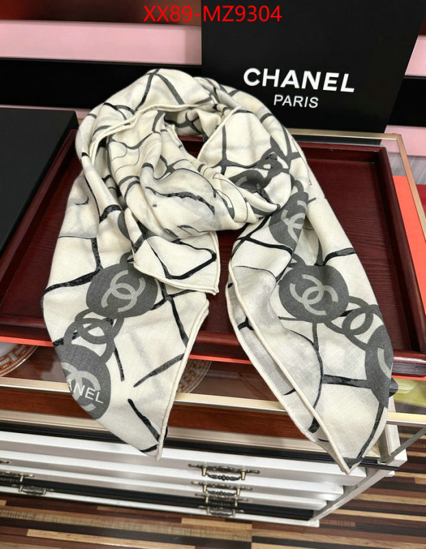 Scarf-Chanel shop ID: MZ9304 $: 89USD