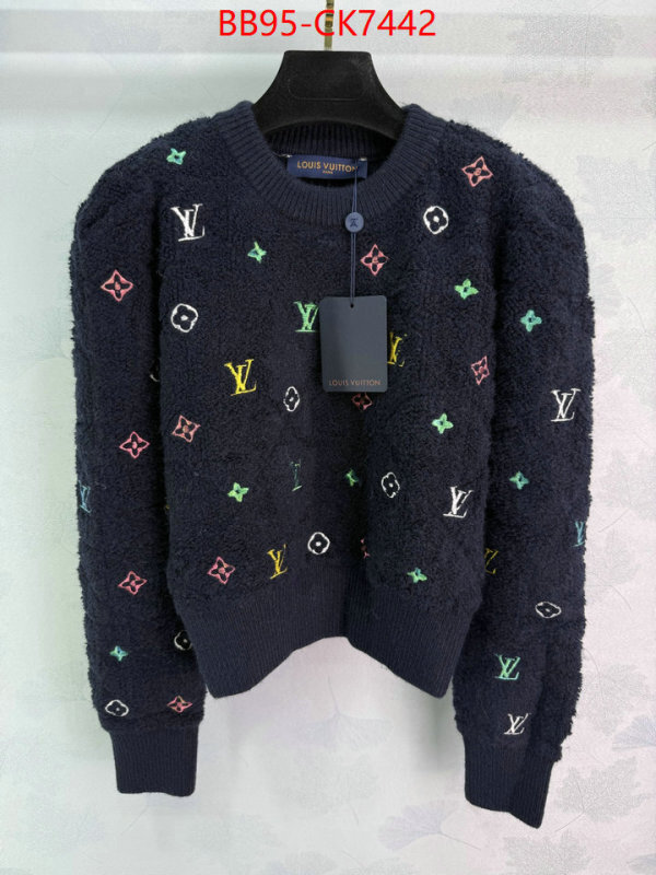 Clothing-LV fashion designer ID: CK7442 $: 95USD