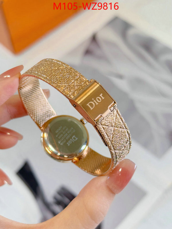 Watch(4A)-Dior buy 1:1 ID: WZ9816 $: 105USD