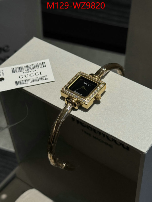 Watch(4A)-Gucci buy cheap ID: WZ9820 $: 129USD