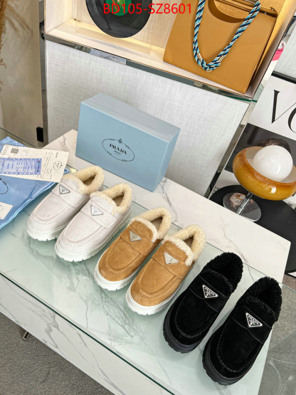 Women Shoes-Prada 1:1 replica wholesale ID: SZ8601 $: 105USD