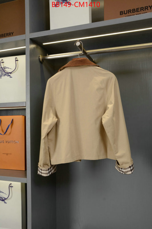 Clothing-Burberry replcia cheap ID: CM1410 $: 149USD