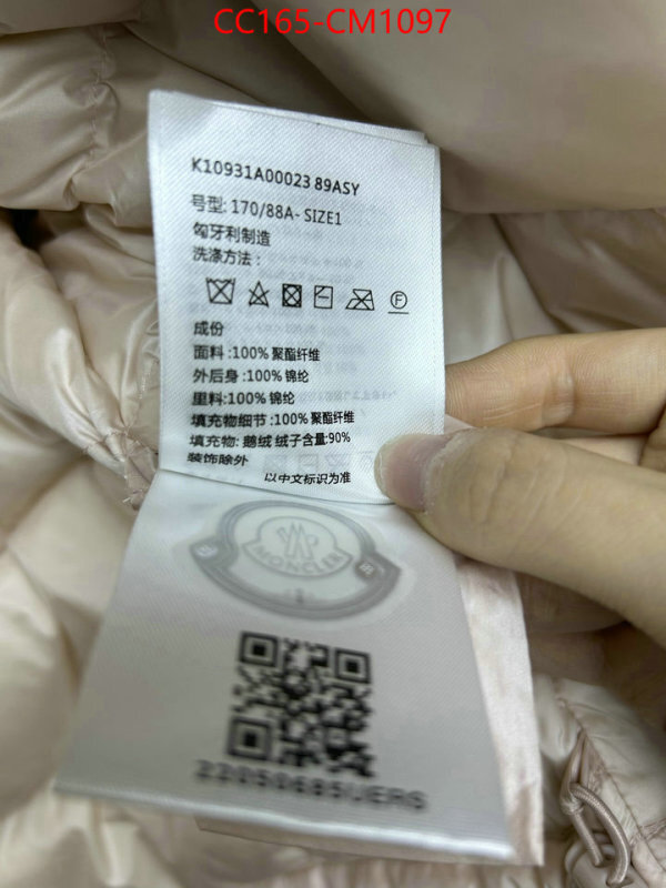 Down jacket Women-Moncler outlet sale store ID: CM1097 $: 165USD