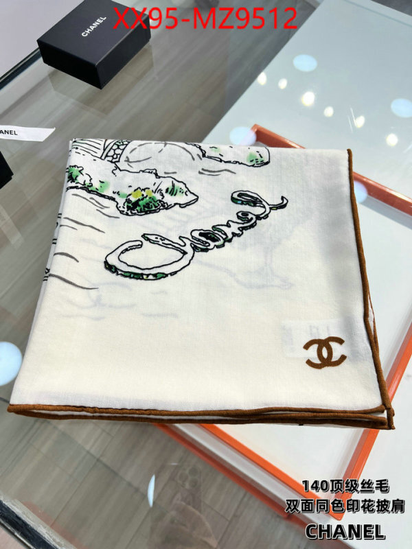 Scarf-Chanel wholesale sale ID: MZ9512 $: 95USD