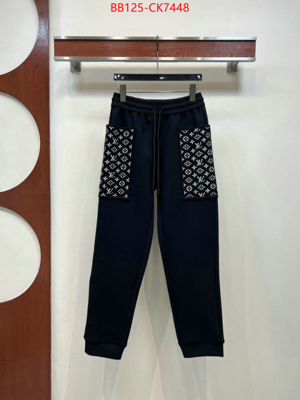 Clothing-LV quality aaaaa replica ID: CK7448 $: 125USD