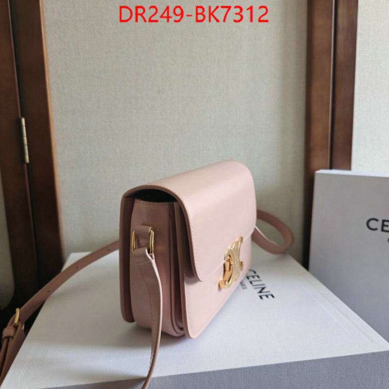 Celine Bags(TOP)-Triomphe Series cheap high quality replica ID: BK7312 $: 249USD,