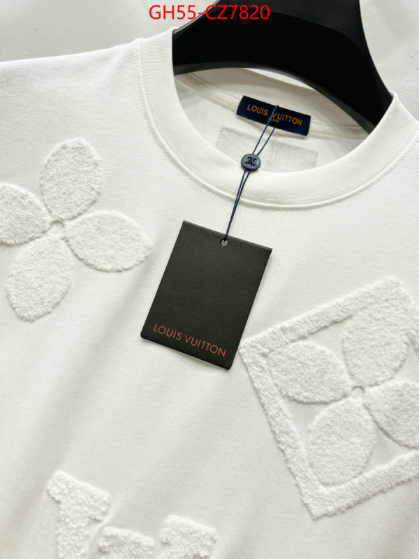 Clothing-LV replica sale online ID: CZ7820 $: 55USD