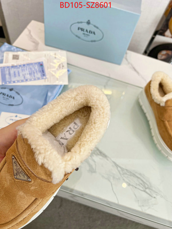Women Shoes-Prada 1:1 replica wholesale ID: SZ8601 $: 105USD