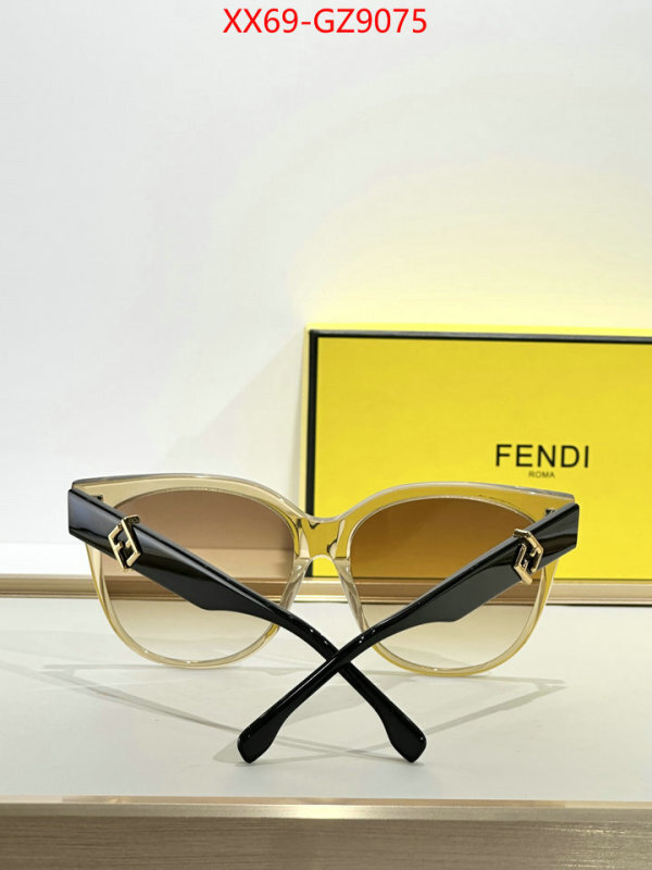 Glasses-Fendi top quality designer replica ID: GZ9075 $: 69USD