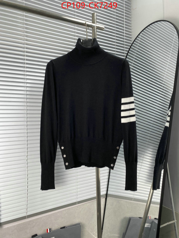 Clothing-Thom Browne buy high-quality fake ID: CK7249 $: 109USD
