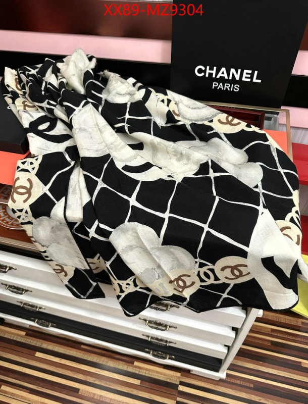 Scarf-Chanel shop ID: MZ9304 $: 89USD
