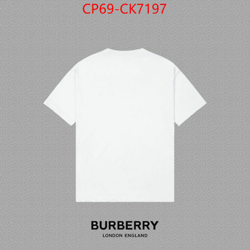 Clothing-Burberry designer high replica ID: CK7197 $: 69USD