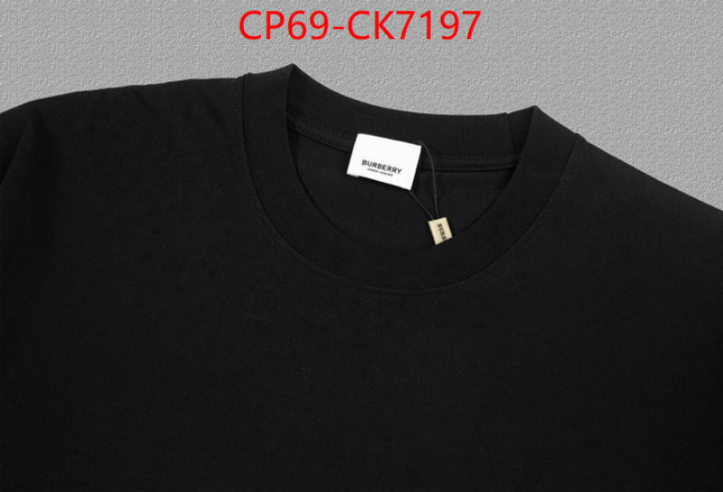 Clothing-Burberry designer high replica ID: CK7197 $: 69USD