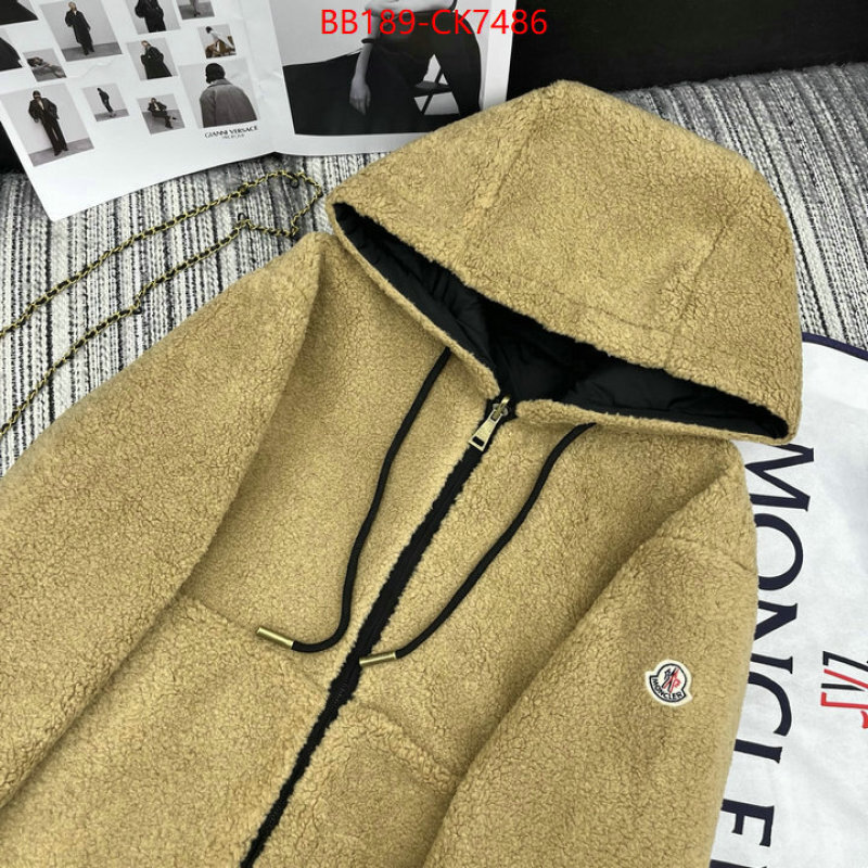 Down jacket Women-Moncler for sale cheap now ID: CK7486 $: 189USD