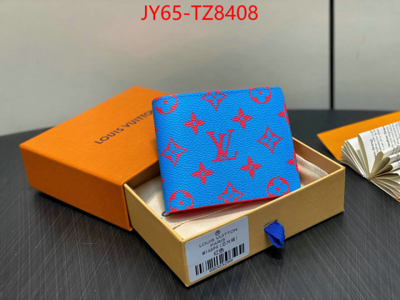 LV Bags(TOP)-Wallet wholesale ID: TZ8408 $: 65USD,