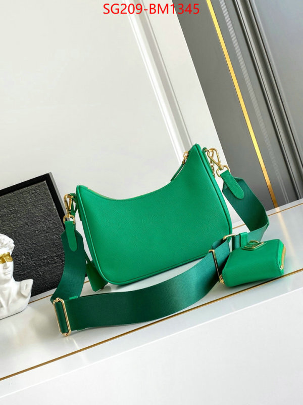 Prada Bags(TOP)-Crossbody- good quality replica ID: BM1345 $: 209USD,