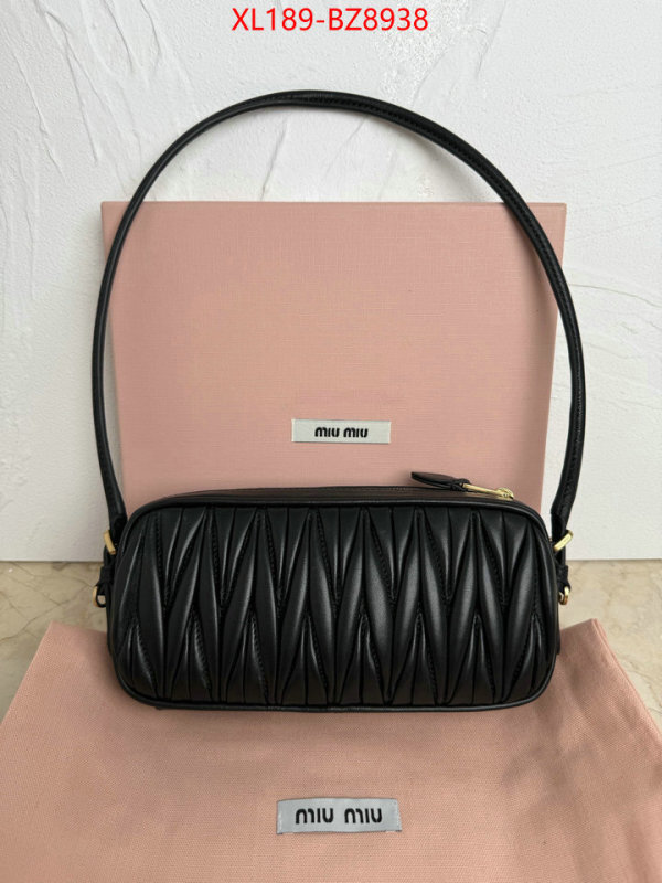 Miu Miu Bags(TOP)-Handbag- where should i buy to receive ID: BZ8938 $: 189USD,
