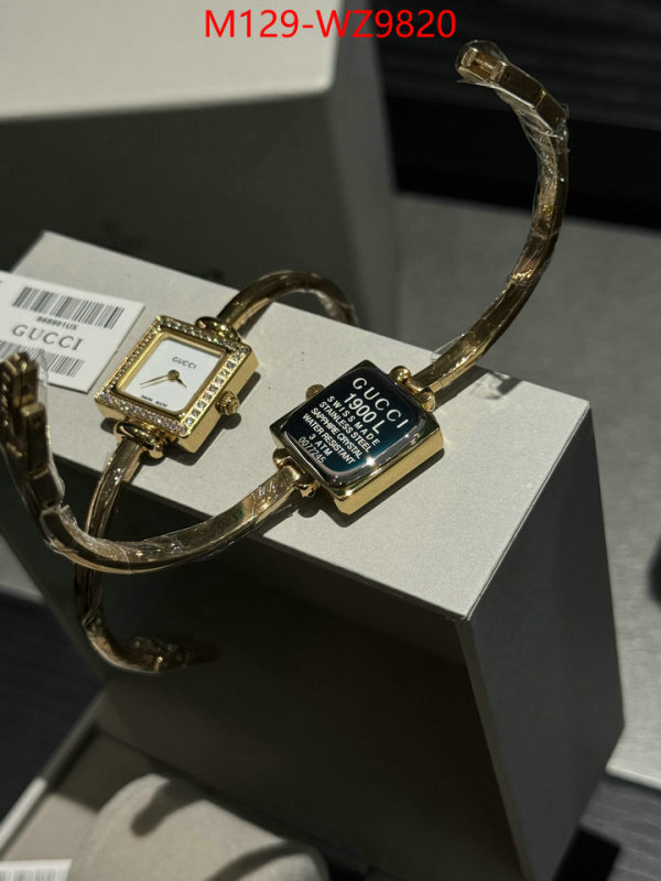 Watch(4A)-Gucci buy cheap ID: WZ9820 $: 129USD