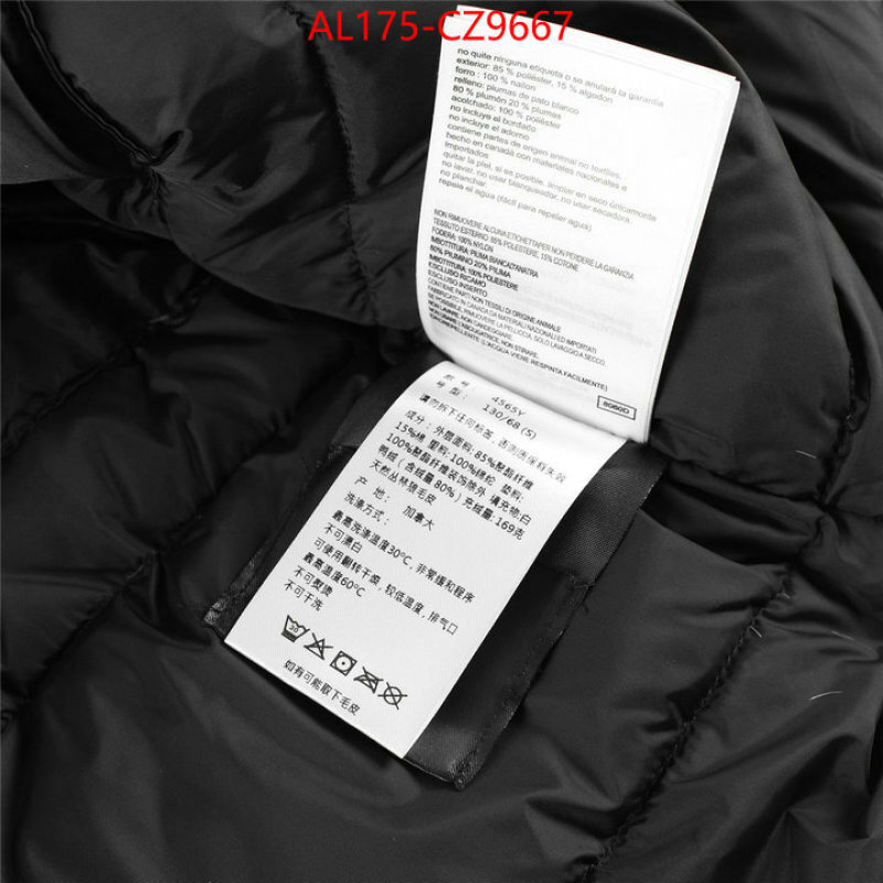 Kids clothing-Down jacket best replica 1:1 ID: CZ9667 $: 175USD