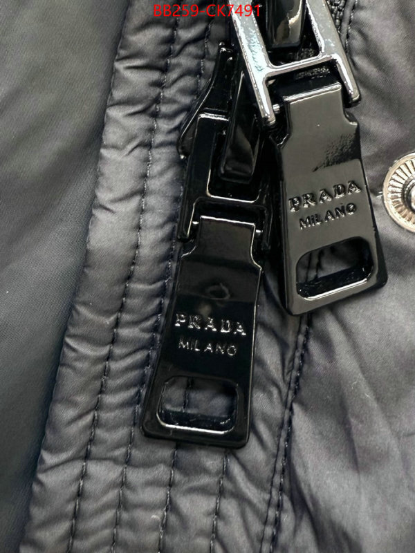 Down jacket Women-Prada cheap online best designer ID: CK7491 $: 259USD