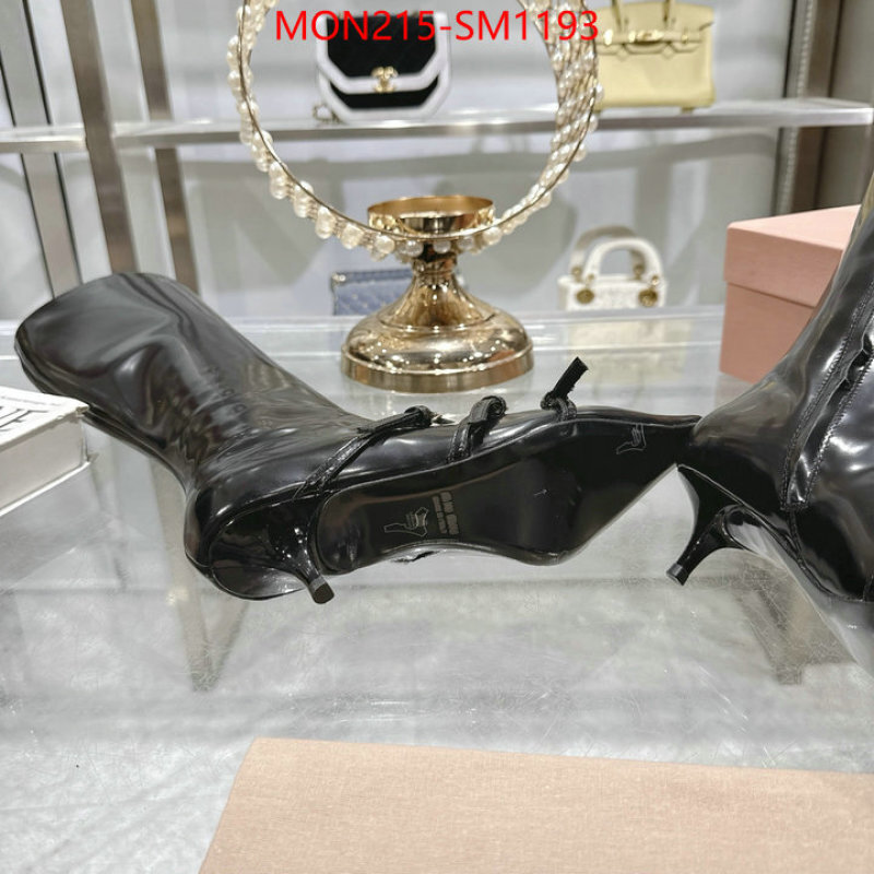 Women Shoes-Miu Miu mirror copy luxury ID: SM1193 $: 215USD