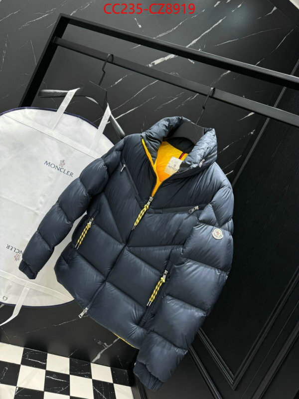 Down jacket Men-Moncler the best ID: CZ8919 $: 235USD