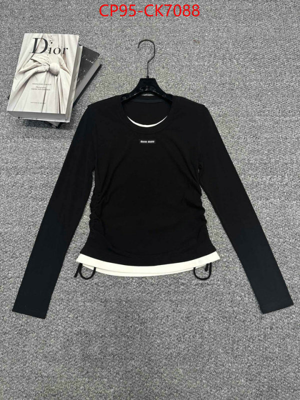 Clothing-MIU MIU how to find designer replica ID: CK7088 $: 95USD