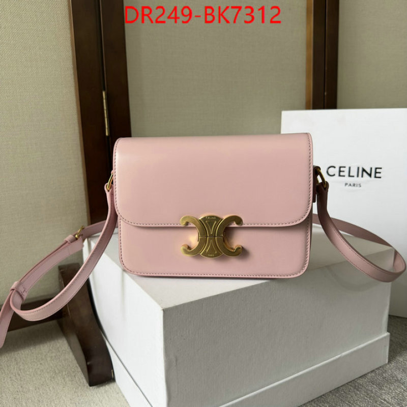 Celine Bags(TOP)-Triomphe Series cheap high quality replica ID: BK7312 $: 249USD,