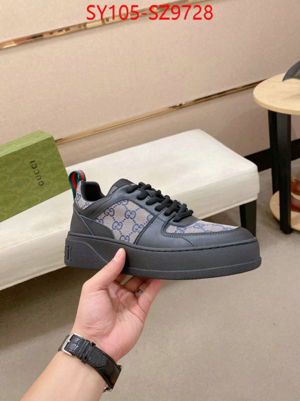 Men Shoes-Gucci 1:1 replica wholesale ID: SZ9728 $: 105USD