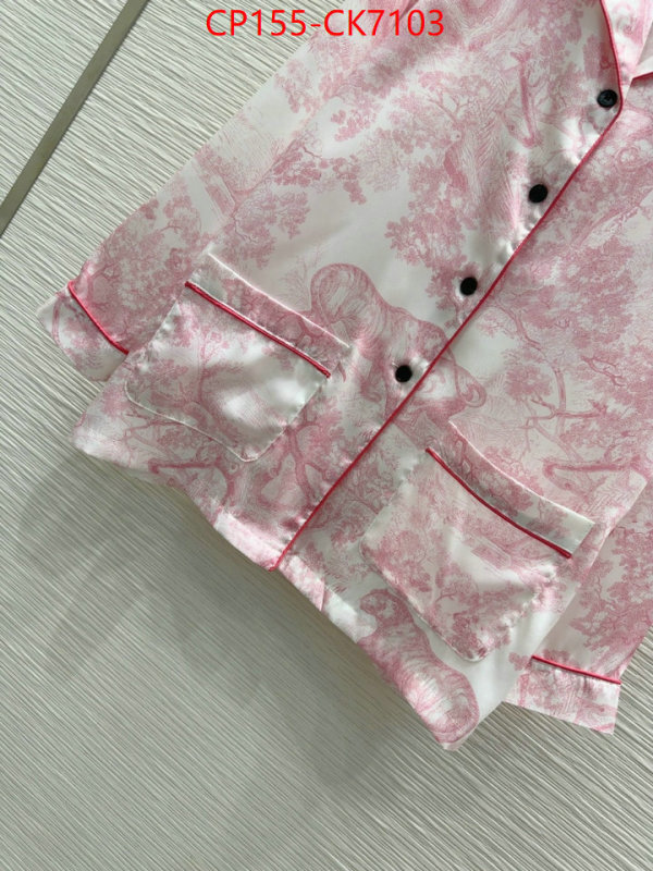 Clothing-Dior quality replica ID: CK7103 $: 155USD