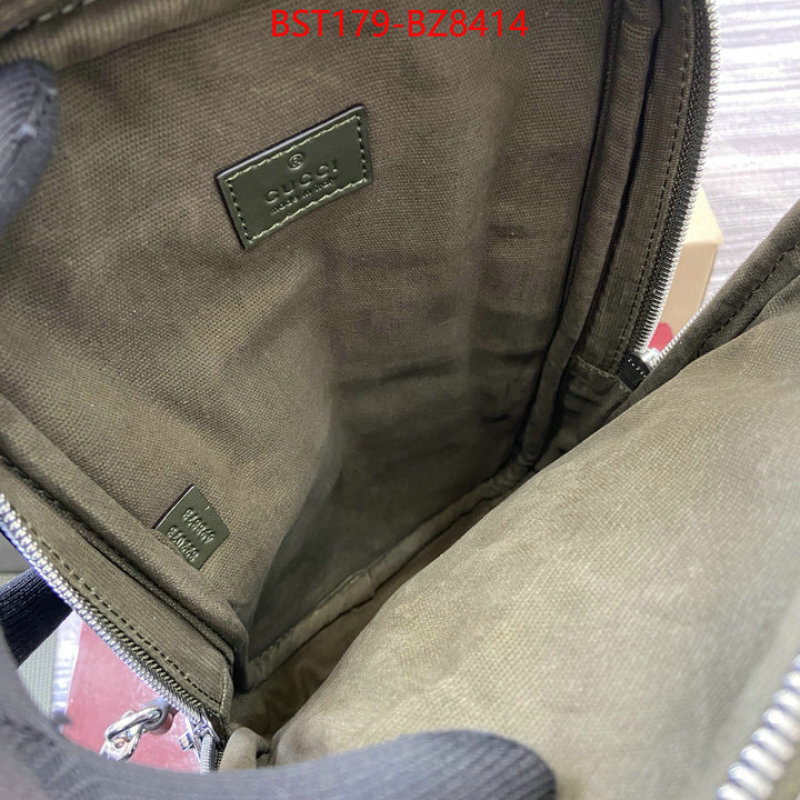Gucci Bags(TOP)-Crossbody- best quality fake ID: BZ8414 $: 179USD,