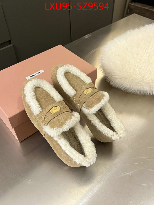 Women Shoes-Miu Miu shop the best high authentic quality replica ID: SZ9594 $: 95USD