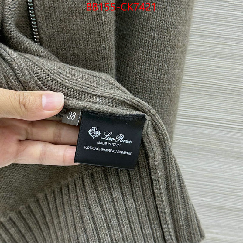 Clothing-Loro Piana how to find designer replica ID: CK7421 $: 155USD