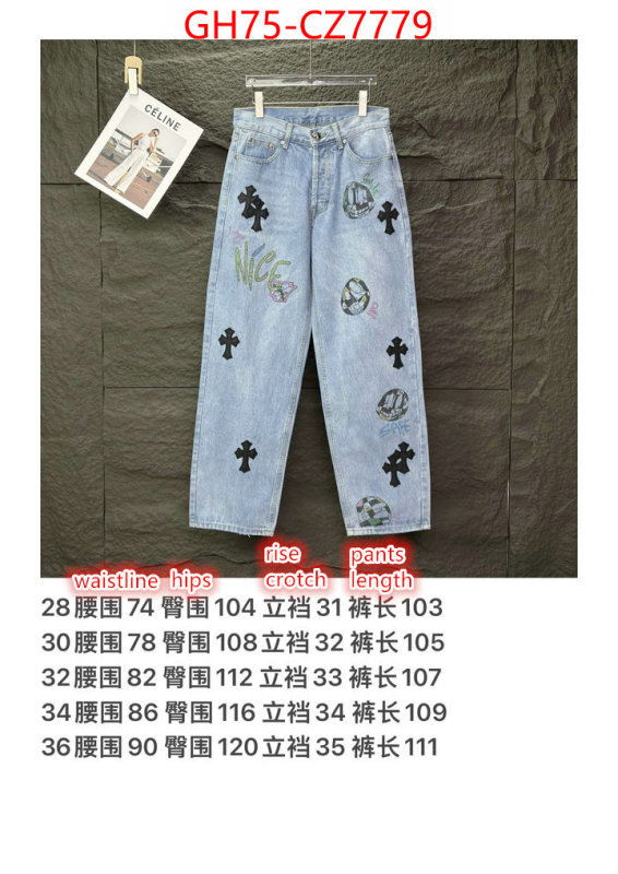 Clothing-Chrome Hearts find replica ID: CZ7779 $: 75USD