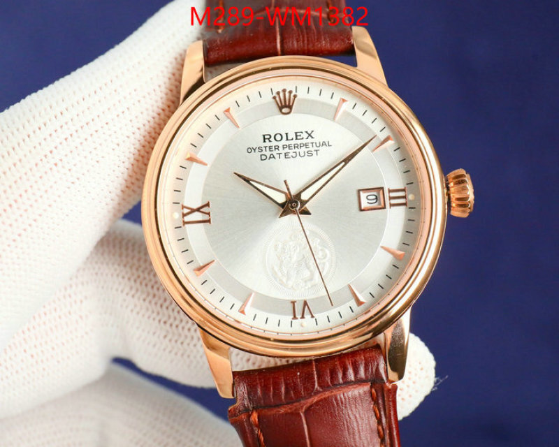 Watch(TOP)-Rolex top quality fake ID: WM1382 $: 289USD