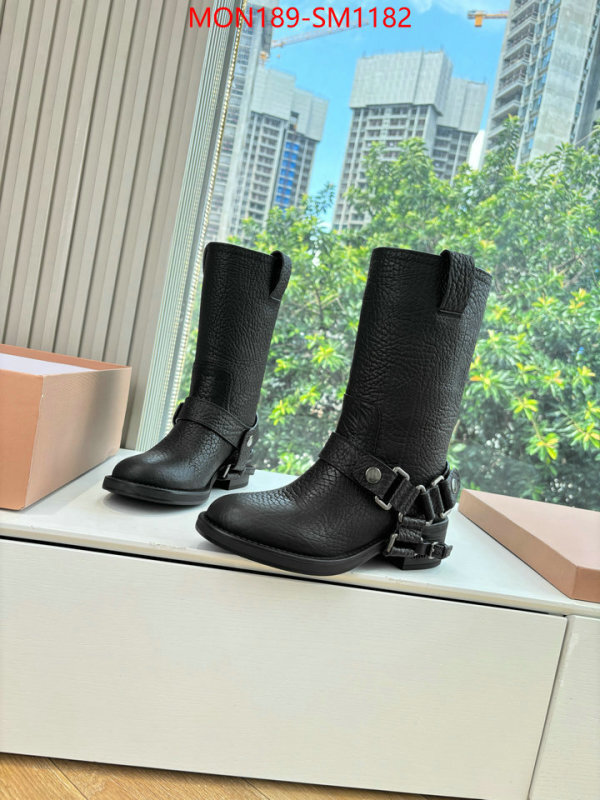 Women Shoes-Miu Miu quality replica ID: SM1182 $: 189USD
