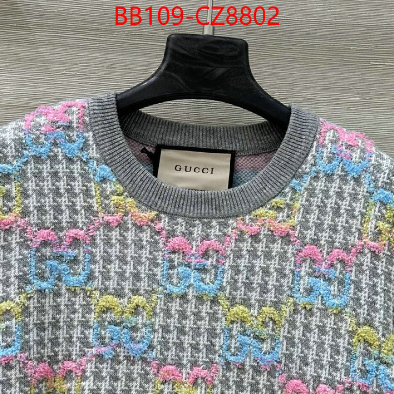 Clothing-Gucci shop ID: CZ8802 $: 109USD