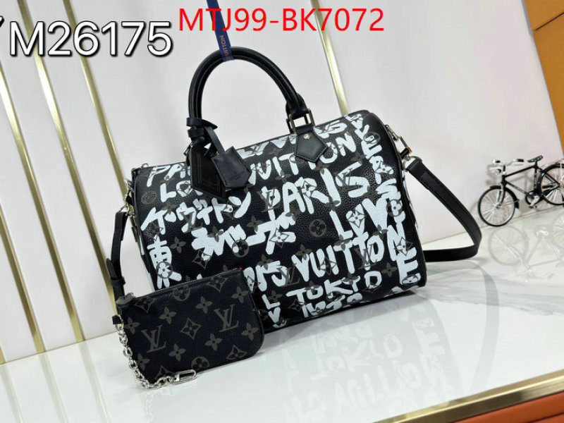LV Bags(4A)-Speedy- wholesale replica ID: BK7072 $: 99USD,