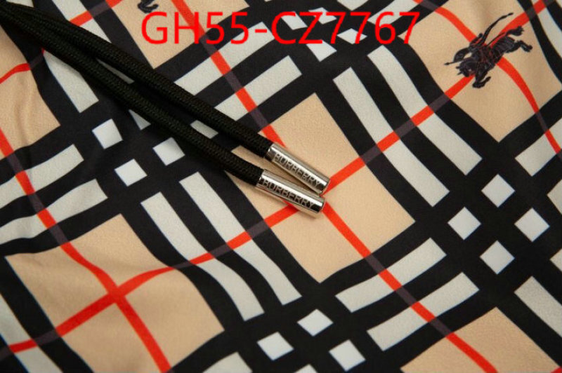 Clothing-Burberry replica ID: CZ7767 $: 55USD