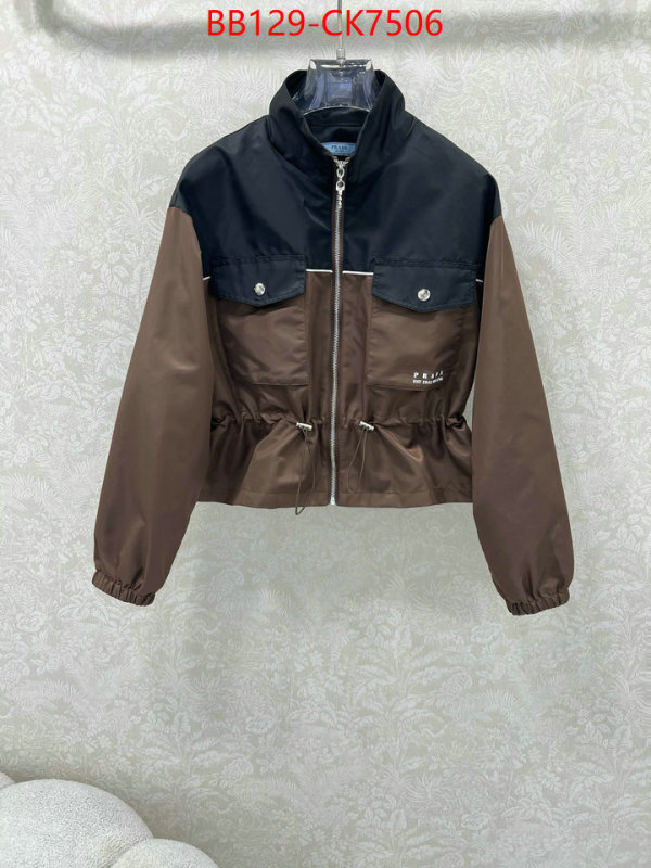 Clothing-Prada fake aaaaa ID: CK7506 $: 129USD