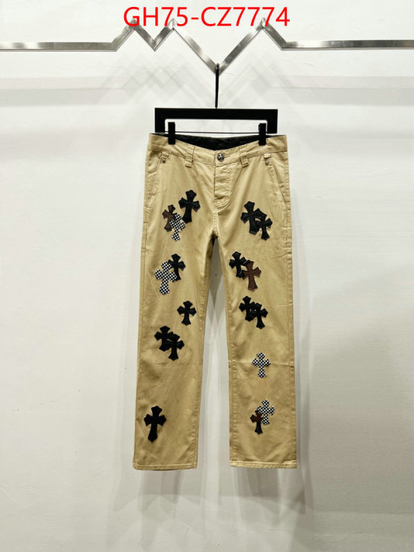 Clothing-Chrome Hearts what's the best place to buy replica ID: CZ7774 $: 75USD