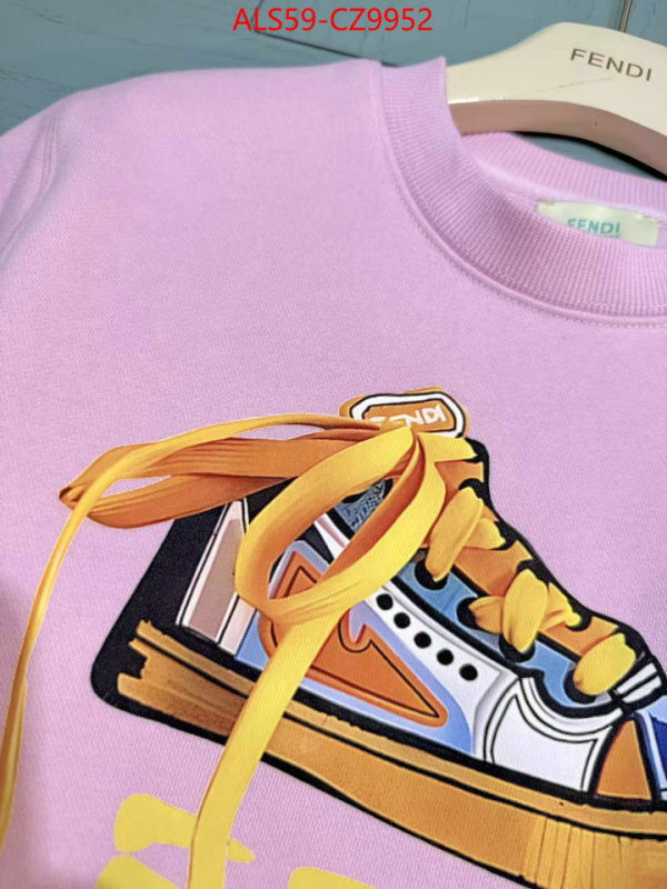 Kids clothing-Fendi designer 1:1 replica ID: CZ9952 $: 59USD