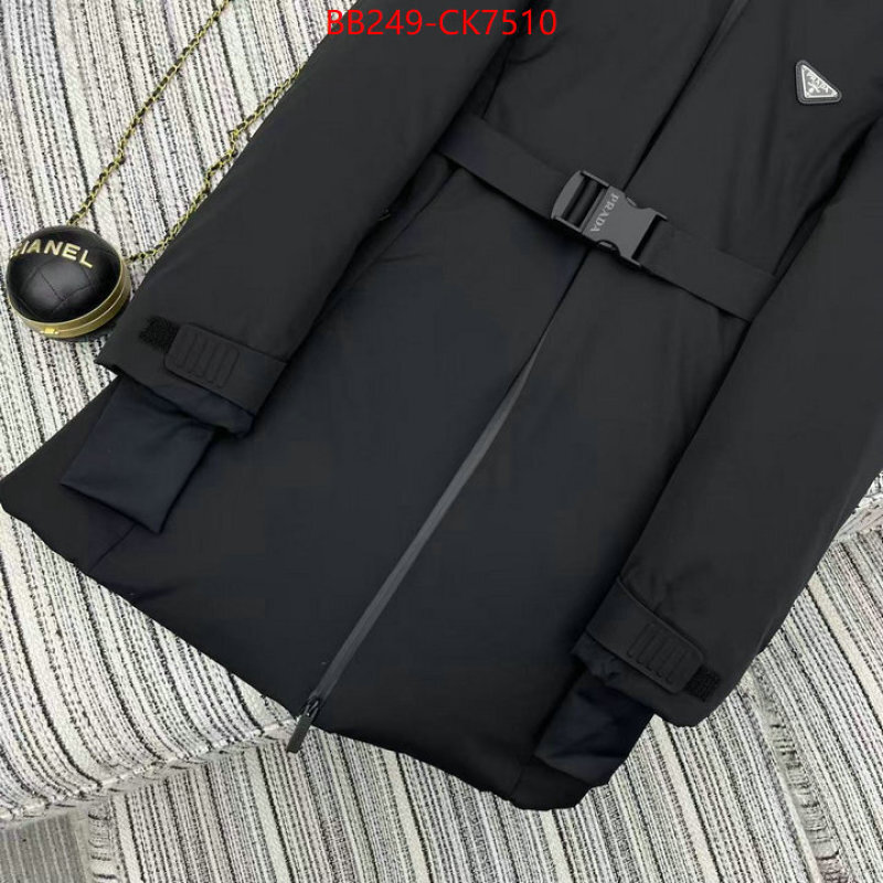 Down jacket Women-Prada fake aaaaa ID: CK7510 $: 249USD