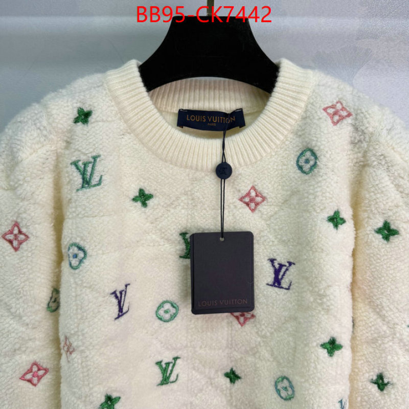 Clothing-LV fashion designer ID: CK7442 $: 95USD