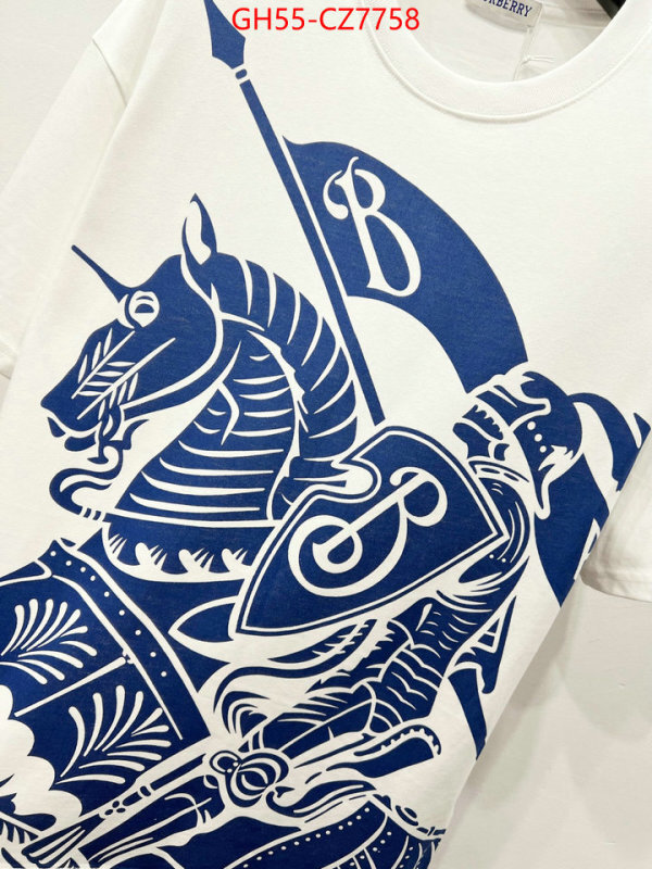 Clothing-Burberry hot sale ID: CZ7758 $: 55USD