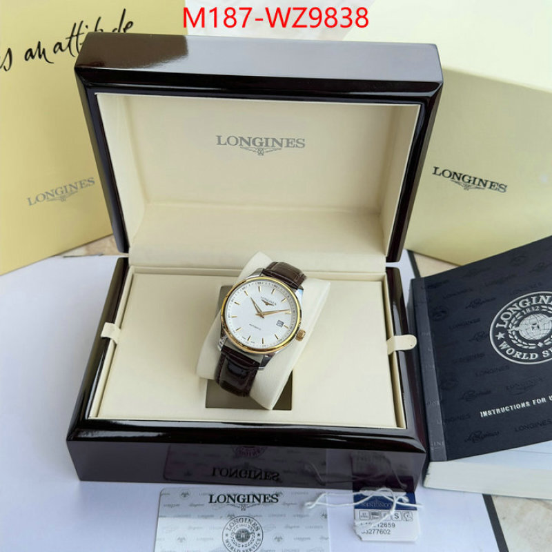 Watch(4A)-Longines for sale cheap now ID: WZ9838 $: 187USD