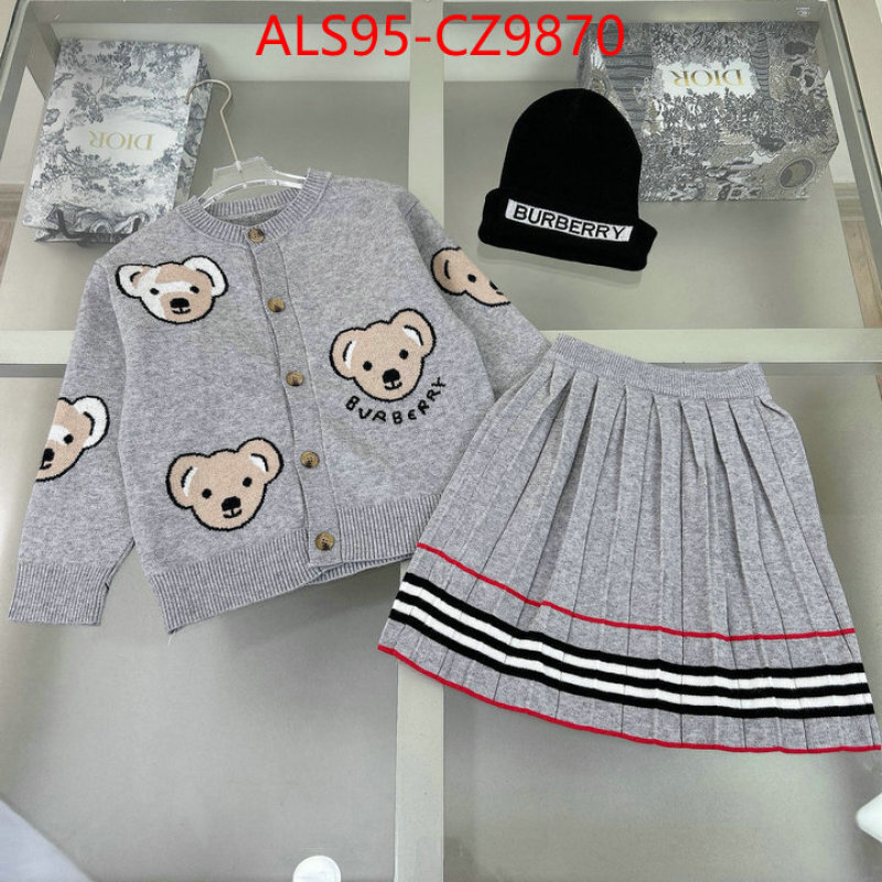 Kids clothing-Burberry designer wholesale replica ID: CZ9870 $: 95USD