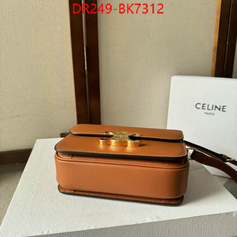 Celine Bags(TOP)-Triomphe Series cheap high quality replica ID: BK7312 $: 249USD,
